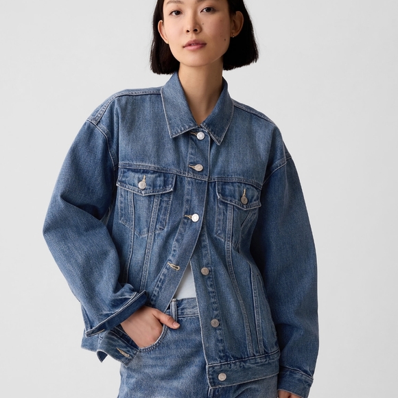 Gap Oversized Icon Jacket - Picture 1 of 9